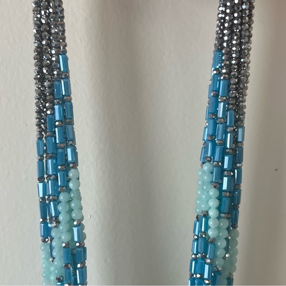 Rush by Denis & Charles Multi Stranded Beaded Statement Necklace - Picture 5 of 15